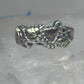 Vintage Sterling Silver Black Hills Gold Grape Leaf Ring Coleman Co Size 7 925