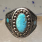Navajo Turquoise ring Phoenix band size 10.5 sterling silver men women