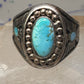Navajo Turquoise ring Phoenix band size 10.5 sterling silver men women