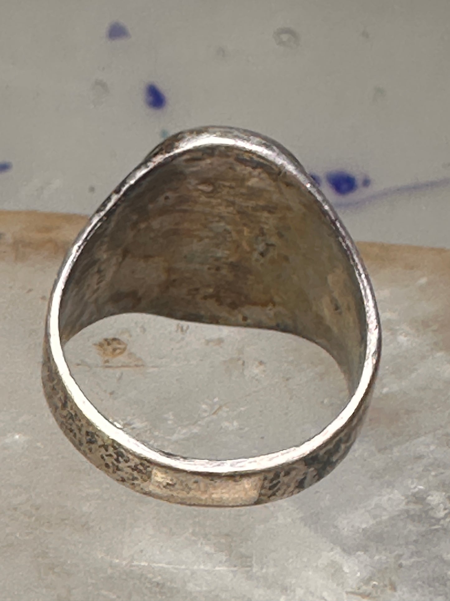 Navajo Turquoise ring Phoenix band size 10.5 sterling silver men women