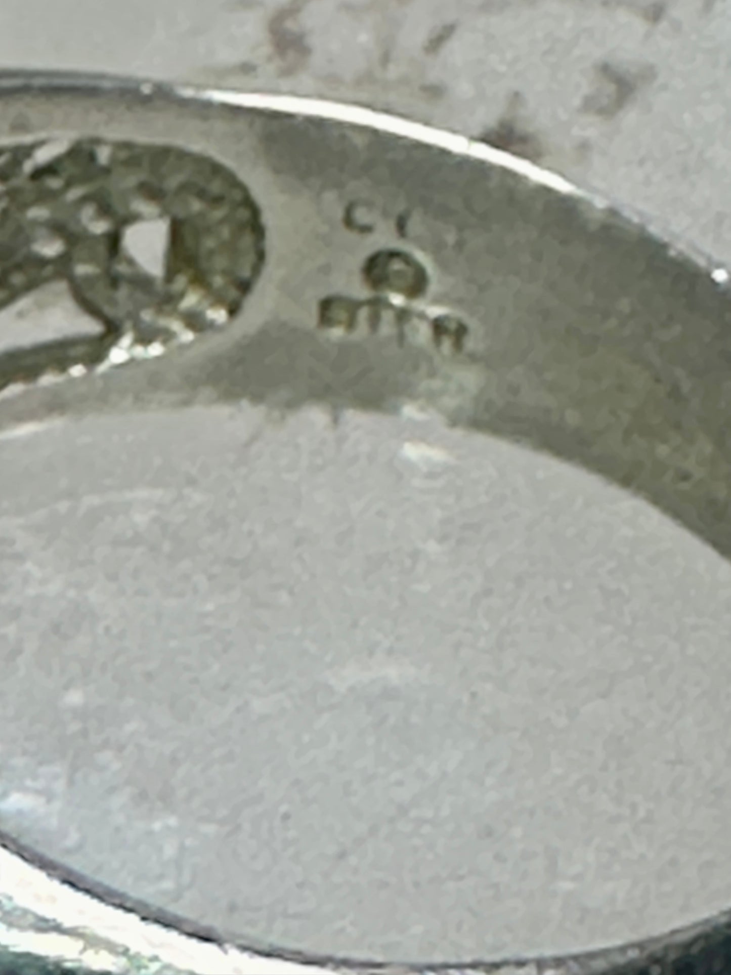 Black Hills ring garnet leaves wedding band size 7.7 sterling silver women men