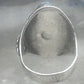 Vintage Sterling Silver Morenci Blue Turquoise Three Stone Leaf Ring Size 9.50 925