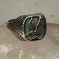 Eagle Ring southwest Turquoise band size 13.2 sterling silver men women