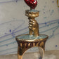 Statue of Liberty flame ring size 8 sterling silver women
