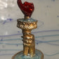 Statue of Liberty flame ring size 8 sterling silver women