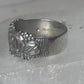 Black Hills ring leaves band pinky wedding size 5.75 sterling silver women