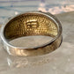 Black Hills Gold ring size 5 leaves Dad Fathers Day band sterling silver women