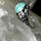 Parrots rings art deco pinky band love birds size 4.50 sterling silver women