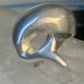 Whale ring Taxco Mexico Size 4.5 pinky sterling silver women