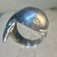 Whale ring Taxco Mexico Size 4.5 pinky sterling silver women