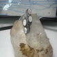 Long Navajo ring mother of pearl MOP leaves size 7.75 sterling silver women