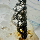 Long 3 faces ring Art Deco Nouveau face size 5.25 sterling silver women
