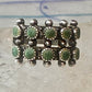 Zuni Turquoise ring petite point needlepoint size 5.5 band sterling silver women girls