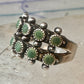 Zuni Turquoise ring petite point needlepoint size 5.5 band sterling silver women girls