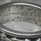 Harley Davidson ring Biker chain&nbsp; band size 7.75 sterling silver men women