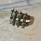 Zuni Turquoise ring petite point needlepoint size 5.5 band sterling silver women girls