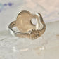 Guitar ring music musician band size 6 band sterling silver women girls