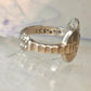 Guitar ring music musician band size 6 band sterling silver women girls