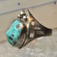 Navajo ring turquoise size 11.25 sterling silver women men