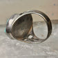 Navajo ring turquoise size 11.25 sterling silver women men