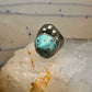 Navajo ring turquoise size 11.25 sterling silver women men