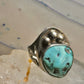 Navajo ring turquoise size 11.25 sterling silver women men