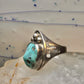 Navajo ring turquoise size 11.25 sterling silver women men