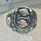 Black Hills Gold ring Horseshoe Good Luck size 10 sterling silver women men