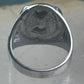 Black Hills Gold ring Horseshoe Good Luck size 10 sterling silver women men
