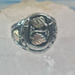 Black Hills Gold ring Horseshoe Good Luck size 10 sterling silver women men