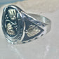 Black Hills Gold ring Horseshoe Good Luck size 10 sterling silver women men