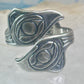 Howard Jackson Haida Raven ring MAG PAcific Northwest Pacific band size 8 sterling silver women men
