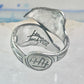 Howard Jackson Haida Raven ring MAG PAcific Northwest Pacific band size 8 sterling silver women men