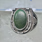 Horseshoe ring southwest tribal pinky good luck band size 3.75 sterling silver wome