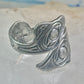 Howard Jackson Haida Raven ring MAG PAcific Northwest Pacific band size 8 sterling silver women men