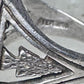 Horseshoe ring southwest tribal pinky good luck band size 3.75 sterling silver wome