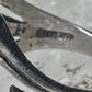 Horseshoe ring southwest tribal pinky good luck band size 3.75 sterling silver wome