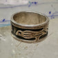 Bird ring size 9.50 Love birds band sterling silver women men