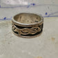 Bird ring size 9.50 Love birds band sterling silver women men