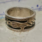 Bird ring size 9.50 Love birds band sterling silver women men