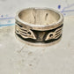 Bird ring size 9.50 Love birds band sterling silver women men