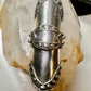 Armor ring size 8 to size 7 full finger movable Renaissance Festivals sterling silver women men