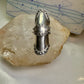 Armor ring size 8 to size 7 full finger movable Renaissance Festivals sterling silver women men