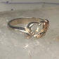 Black Hills Gold ring Heart band Love Valentine sterling silver women girls pinky
