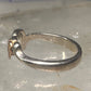 Black Hills Gold ring Heart band Love Valentine sterling silver women girls pinky