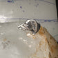 Dachshund ring  size 5.25 mini dachshund dog head band sterling silver women girls pinky