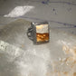 Art Deco jasper ring size 6.50 sterling silver women