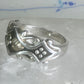 Black Hills Gold ring band leaves size 6.75 sterling silver women&nbsp;