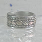 Black Hills Gold ring wedding band leaves size 5.5 sterling silver women