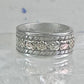 Black Hills Gold ring wedding band leaves size 5.5 sterling silver women